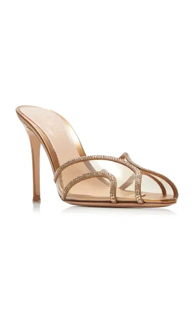 Gianvito Rossi Crystal PVC Mules | Thumbnail 5 Gianvito Rossi Crystal PVC Mules | Thumbnail 5