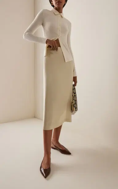 Gianvito Rossi Robbie Leather Slingback Flats | Thumbnail 2 Gianvito Rossi Robbie Leather Slingback Flats | Thumbnail 2