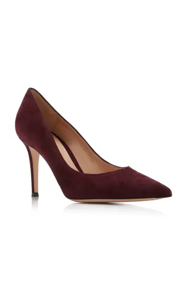 Gianvito Rossi Gianvito Suede Pumps | Thumbnail 4 Gianvito Rossi Gianvito Suede Pumps | Thumbnail 4