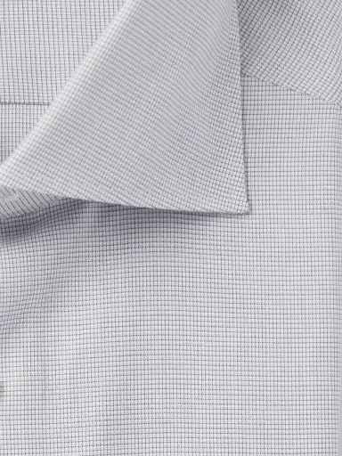 Zegna Cutaway-Collar Micro-Checked Trofeo™ Cotton-Poplin Shirt - Men | Thumbnail 4 Zegna Cutaway-Collar Micro-Checked Trofeo™ Cotton-Poplin Shirt - Men | Thumbnail 4