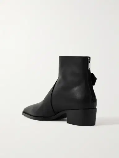 McQueen Buckled Leather Boots - Men | Thumbnail 4 McQueen Buckled Leather Boots - Men | Thumbnail 4