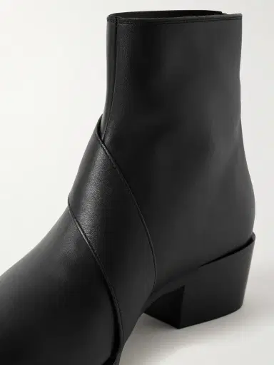 McQueen Buckled Leather Boots - Men | Thumbnail 5 McQueen Buckled Leather Boots - Men | Thumbnail 5