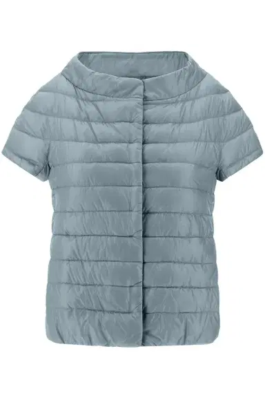 HERNO Iconico Emilia Cap Sleeve - Blue Grey | Thumbnail 1 HERNO Iconico Emilia Cap Sleeve - Blue Grey | Thumbnail 1