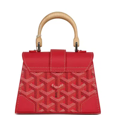 goyard Goyard Goyardine Canvas Fuchsia Saigon Structure Nano Palladium Hardware | Thumbnail 4 goyard Goyard Goyardine Canvas Fuchsia Saigon Structure Nano Palladium Hardware | Thumbnail 4