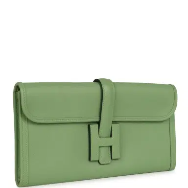HERMÈS Hermes Jige Elan 29 Vert Criquet Evercolor | Thumbnail 2 HERMÈS Hermes Jige Elan 29 Vert Criquet Evercolor | Thumbnail 2