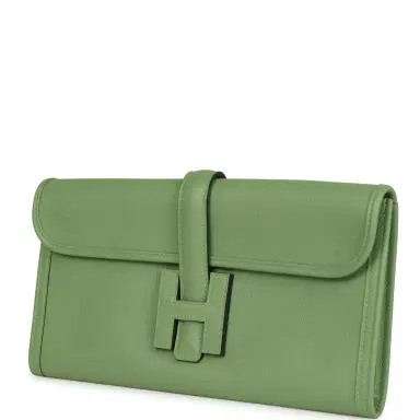 HERMÈS Hermes Jige Elan 29 Vert Criquet Evercolor | Thumbnail 5 HERMÈS Hermes Jige Elan 29 Vert Criquet Evercolor | Thumbnail 5