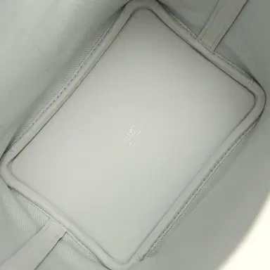 HERMÈS Hermes Picotin Cargo 18 Gris Platine Toile Canvas and Swift Palladium Hardware | Thumbnail 7 HERMÈS Hermes Picotin Cargo 18 Gris Platine Toile Canvas and Swift Palladium Hardware | Thumbnail 7