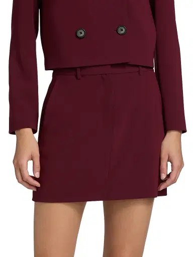 Theory Women's Trouser-Front Miniskirt | Thumbnail 3 Theory Women's Trouser-Front Miniskirt | Thumbnail 3