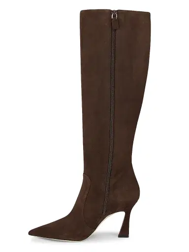 Stuart Weitzman Women's Boot Vinnie 5MM Suede Boots - Walnut | Thumbnail 5 Stuart Weitzman Women's Boot Vinnie 5MM Suede Boots - Walnut | Thumbnail 5