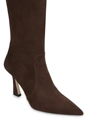 Stuart Weitzman Women's Boot Vinnie 5MM Suede Boots - Walnut | Thumbnail 6 Stuart Weitzman Women's Boot Vinnie 5MM Suede Boots - Walnut | Thumbnail 6
