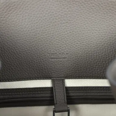 The Row The Row Soft Margaux 15 Bag Mid Grey Calfskin Silver Hardware | Thumbnail 12 The Row The Row Soft Margaux 15 Bag Mid Grey Calfskin Silver Hardware | Thumbnail 12