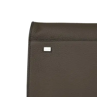 The Row The Row Soft Margaux 15 Bag Mid Grey Calfskin Silver Hardware | Thumbnail 8 The Row The Row Soft Margaux 15 Bag Mid Grey Calfskin Silver Hardware | Thumbnail 8