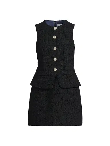 Likely Women's Tabby Tailored Stretch Button-Front Minidress | Thumbnail 1 Likely Women's Tabby Tailored Stretch Button-Front Minidress | Thumbnail 1
