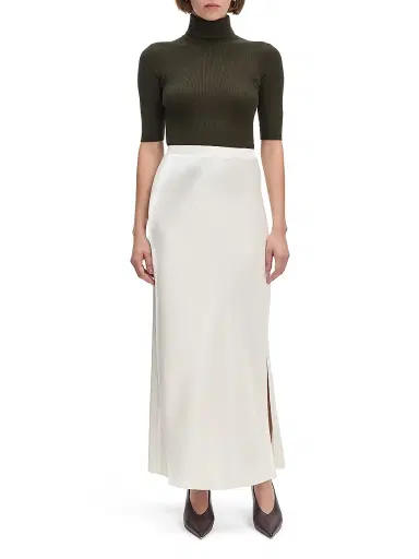 Favorite Daughter Women's The Josie Satin Maxi Skirt - | Thumbnail 2 Favorite Daughter Women's The Josie Satin Maxi Skirt - | Thumbnail 2