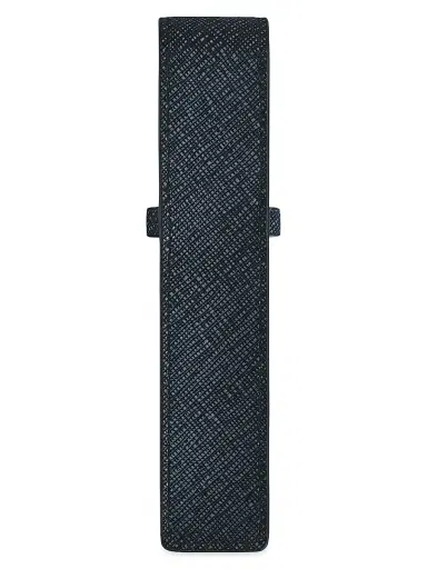 Montblanc Men's Sartorial Embossed Leather Pen Pouch - Blue | Thumbnail 3 Montblanc Men's Sartorial Embossed Leather Pen Pouch - Blue | Thumbnail 3
