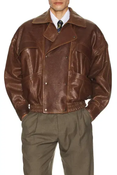 Saint Laurent Leather Jacket | Thumbnail 3 Saint Laurent Leather Jacket | Thumbnail 3