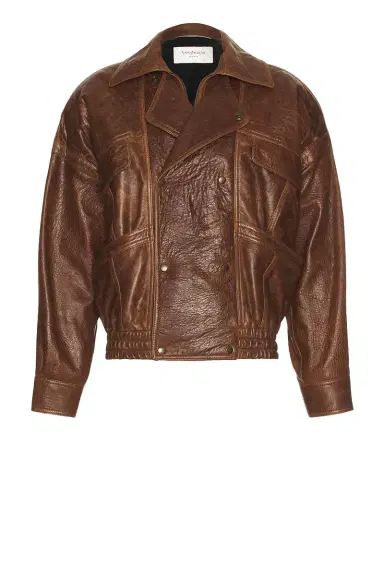 Saint Laurent Leather Jacket | Thumbnail 1 Saint Laurent Leather Jacket | Thumbnail 1