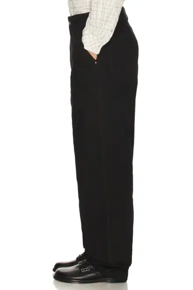 Lemaire Heavy Black Denim Maxi Barrel Workwear Pants | Thumbnail 4 Lemaire Heavy Black Denim Maxi Barrel Workwear Pants | Thumbnail 4