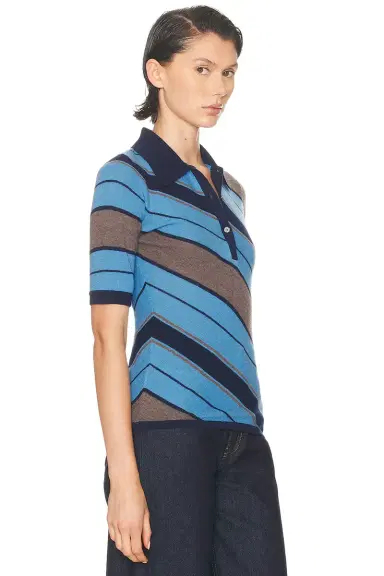 Acne Studios Kamandas Diagonal Stripe Top | Thumbnail 2 Acne Studios Kamandas Diagonal Stripe Top | Thumbnail 2