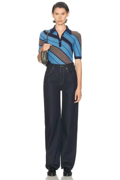 Acne Studios Kamandas Diagonal Stripe Top | Thumbnail 4 Acne Studios Kamandas Diagonal Stripe Top | Thumbnail 4