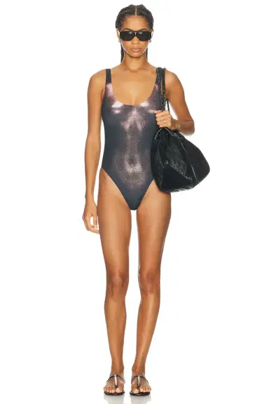 Jean Paul Gaultier Body Dust Printed One Piece Swimsuit | Thumbnail 4 Jean Paul Gaultier Body Dust Printed One Piece Swimsuit | Thumbnail 4