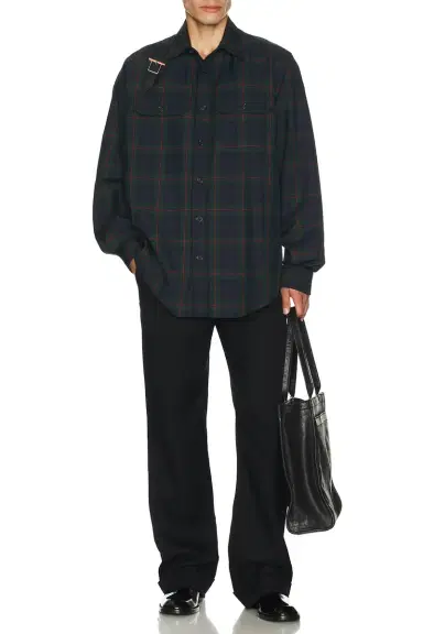Alexander McQueen Harness Utility Shirt | Thumbnail 4 Alexander McQueen Harness Utility Shirt | Thumbnail 4