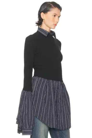 Balenciaga Layered Sweater Top | Thumbnail 2 Balenciaga Layered Sweater Top | Thumbnail 2