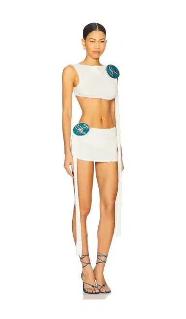 1XBLUE Scorpion Knit Mini Top | Thumbnail 2 1XBLUE Scorpion Knit Mini Top | Thumbnail 2