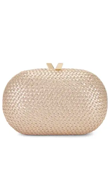 olga berg Lucia Oval Clutch | Thumbnail 2 olga berg Lucia Oval Clutch | Thumbnail 2