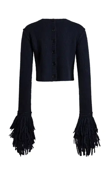 Etro Fringed Wool-Blend Cardigan | Thumbnail 5 Etro Fringed Wool-Blend Cardigan | Thumbnail 5