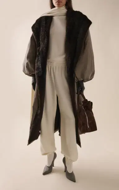 Magda Butrym Wide Leg Pants | Thumbnail 3 Magda Butrym Wide Leg Pants | Thumbnail 3