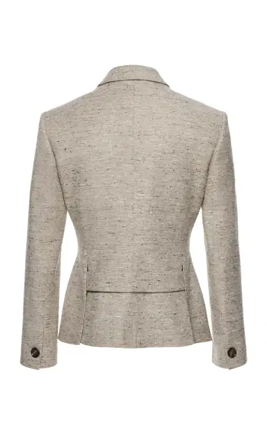 Magda Butrym Silk-Blend Single-Breasted Jacket | Thumbnail 5 Magda Butrym Silk-Blend Single-Breasted Jacket | Thumbnail 5