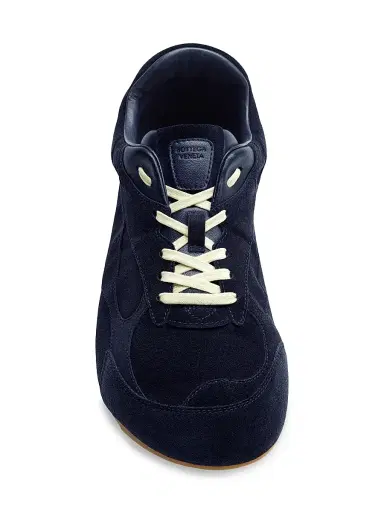 Bottega Veneta Men's Orbit Flash Suede Sneakers - Neptune - Size 13 | Thumbnail 2 Bottega Veneta Men's Orbit Flash Suede Sneakers - Neptune - Size 13 | Thumbnail 2