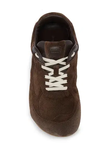 Bottega Veneta Women's Orbit Flash Suede Low-Top Sneakers - Fondant | Thumbnail 4 Bottega Veneta Women's Orbit Flash Suede Low-Top Sneakers - Fondant | Thumbnail 4