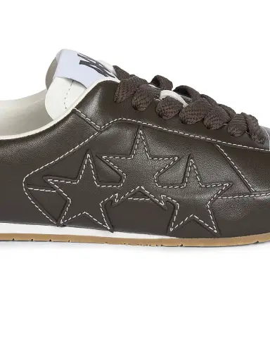 Amiri Women's Pacific Low-Top Suede Sneakers - Dark Brown | Thumbnail 5 Amiri Women's Pacific Low-Top Suede Sneakers - Dark Brown | Thumbnail 5
