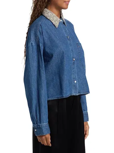 TWP Women's My Ex's Denim Jacket - Antwerp | Thumbnail 4 TWP Women's My Ex's Denim Jacket - Antwerp | Thumbnail 4