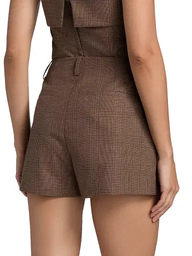 Cami NYC Women's Jolie Plaid Tweed Shorts | Thumbnail 5 Cami NYC Women's Jolie Plaid Tweed Shorts | Thumbnail 5
