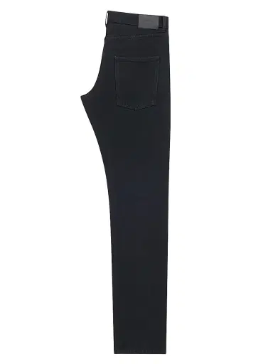 Saint Laurent Men's Low-Rise Jeans in Plain Carbon Denim - Plain Carbon Black | Thumbnail 2 Saint Laurent Men's Low-Rise Jeans in Plain Carbon Denim - Plain Carbon Black | Thumbnail 2
