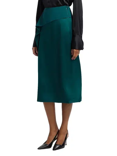 Erdem Women's Tempest Draped A-Line Midi-Skirt - Tempest | Thumbnail 4 Erdem Women's Tempest Draped A-Line Midi-Skirt - Tempest | Thumbnail 4