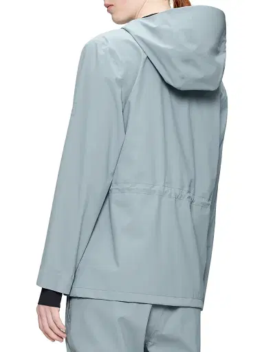 Rains Women's Suva Waterproof Hooded Jacket - Pool | Thumbnail 4 Rains Women's Suva Waterproof Hooded Jacket - Pool | Thumbnail 4