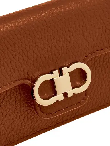 Ferragamo Women's Gancini Leather Key Holder | Thumbnail 5 Ferragamo Women's Gancini Leather Key Holder | Thumbnail 5