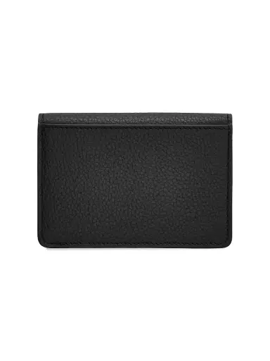 Ferragamo Women's Gancini Leather Key Holder - Nero Flame Red | Thumbnail 4 Ferragamo Women's Gancini Leather Key Holder - Nero Flame Red | Thumbnail 4