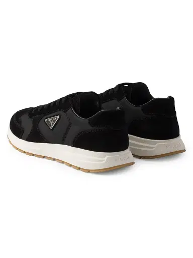 Prada Prax Suede and Re Nylon Sneakers - Black - Size 10.5 | Thumbnail 3 Prada Prax Suede and Re Nylon Sneakers - Black - Size 10.5 | Thumbnail 3
