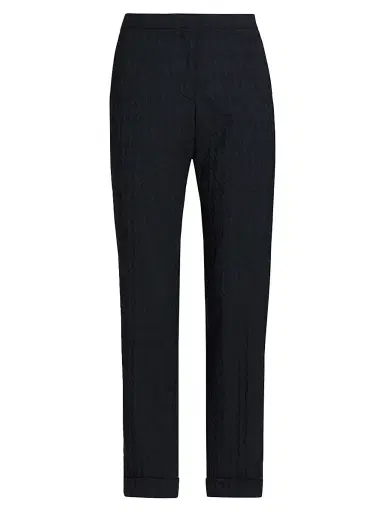 Etro Women's Milano Jersey Slim Pants - Blue Carissimo | Thumbnail 1 Etro Women's Milano Jersey Slim Pants - Blue Carissimo | Thumbnail 1