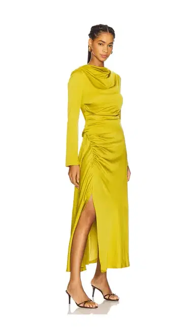 SIMKHAI Odessa Midi Dress | Thumbnail 2 SIMKHAI Odessa Midi Dress | Thumbnail 2