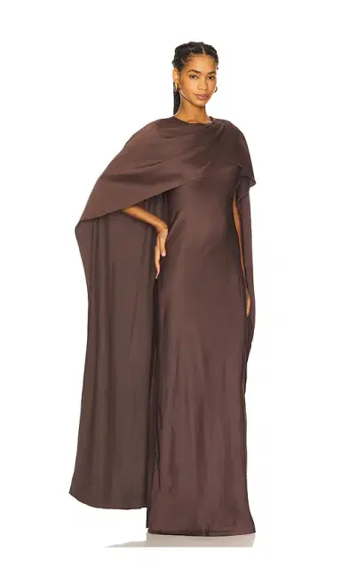SIMKHAI Izel Cape Gown | Thumbnail 2 SIMKHAI Izel Cape Gown | Thumbnail 2