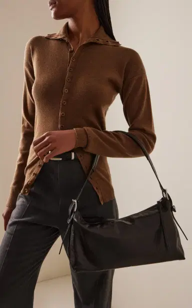 Lemaire Belted Leather Baguette Bag | Thumbnail 2 Lemaire Belted Leather Baguette Bag | Thumbnail 2