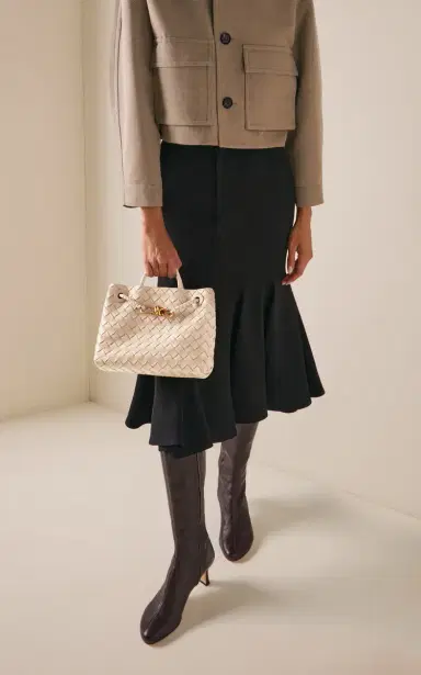 Bottega Veneta Small Andiamo Intrecciato Leather Bag | Thumbnail 2 Bottega Veneta Small Andiamo Intrecciato Leather Bag | Thumbnail 2