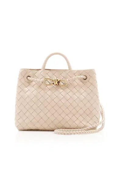 Bottega Veneta Small Andiamo Intrecciato Leather Bag | Thumbnail 1 Bottega Veneta Small Andiamo Intrecciato Leather Bag | Thumbnail 1