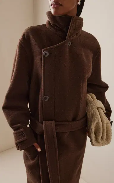 Lemaire Wool Wrap Coat | Thumbnail 3 Lemaire Wool Wrap Coat | Thumbnail 3